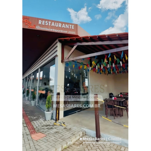 MesasBares | Cliente - Restaurante Por do Sol - Arapiraca - AL